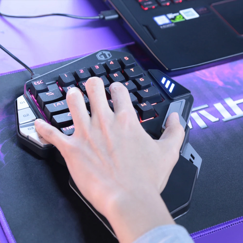 Delux Gamer Gaming T9X механическая клавиатура мышь комбинированная профессиональная Одноручная проводная клавиатура с M618 Plus RGB вертикальная мышь