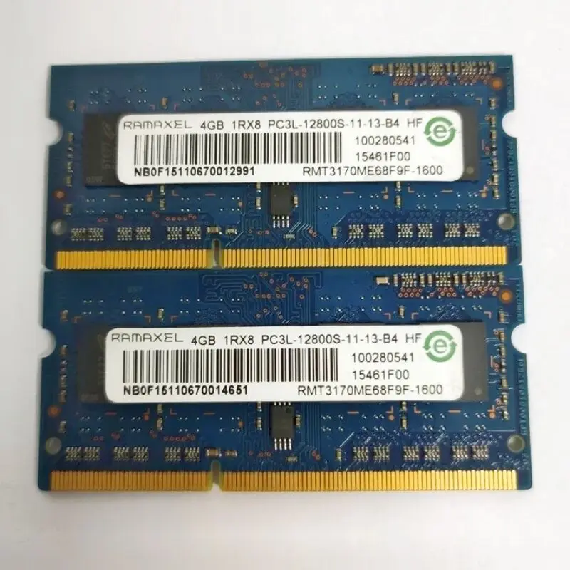 RAMAXEL оперативная память DDR3 4 Гб 1Rx8 для ноутбука 1600 МГц ddr3 1 35 в контакта | Компьютеры