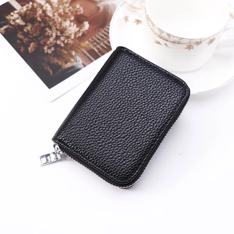 

1pc Fashion Cartoon Men Women Credit Passport Card Bag PU Leather Fresh Casual Coin Wallet Christmas Gift