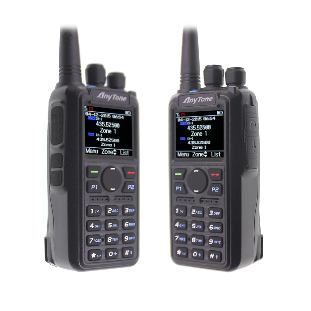 Anytone AT D878UV Plus DMR Radio VHF 136 174MHz UHF 400 470MHz GPS APRS Bluetooth Walkie Talkie Ham Station с кабелем|Рации| |