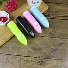 Кухонные принадлежности, Электрический молочный Пенообразователь для кофе, капучино, вспениватель, пенообразователь, устройство для взбивания яиц, мини ручка St H8X9