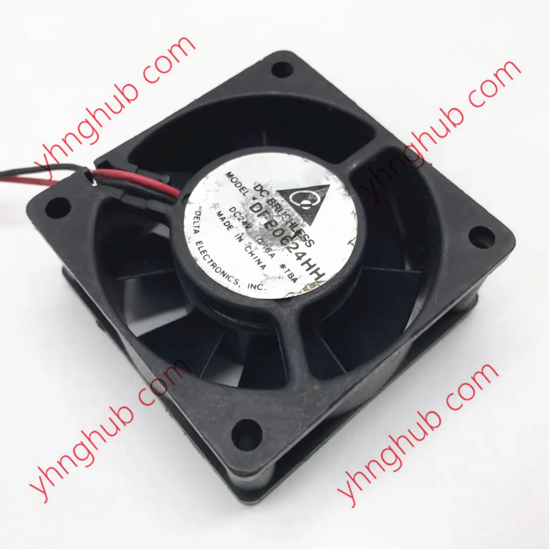 Двухпроводной Вентилятор охлаждения сервера Delta Electronics DFB0624HH TBA DC 24 В 0 16 а 60x60x25 мм |
