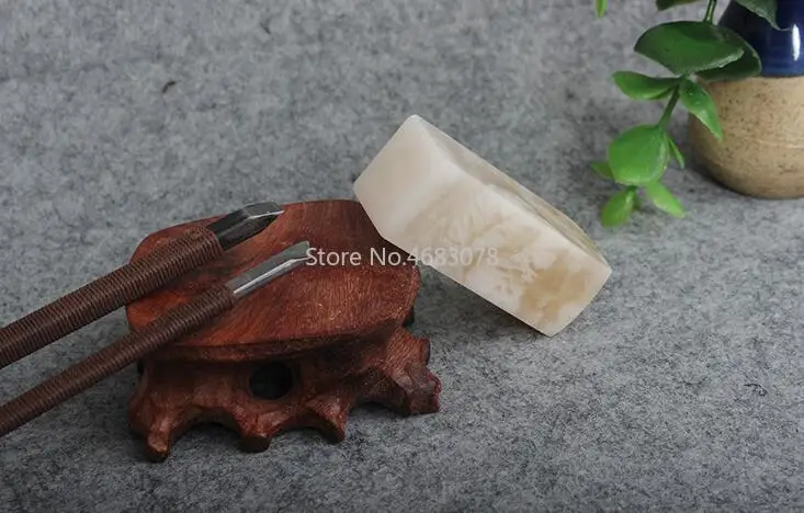

DIY Seal Carving Seal Kunlun Frozen Stone Practice Seal Carving Material