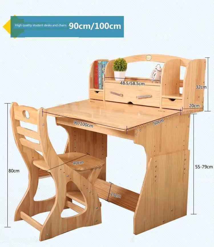 Bambini Cocuk Masasi Infantil Tableau Enfant Tisch Estudar мебель Kinder Tafel Wood Escritorio стол Меса учебный стол для детей