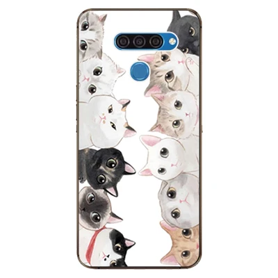 ТПУ силиконовый мягкий чехол с рисунком для LG G6 Противоскользящий задний