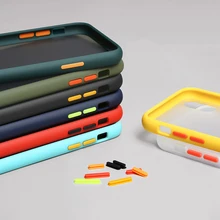 Противоударный защитный чехол для huawei Y5 Y6 Y7 Y9 Prime P30 P20 Pro Mate30 Lite Honor 20 9X матовый прозрачный жесткий чехол из поликарбоната