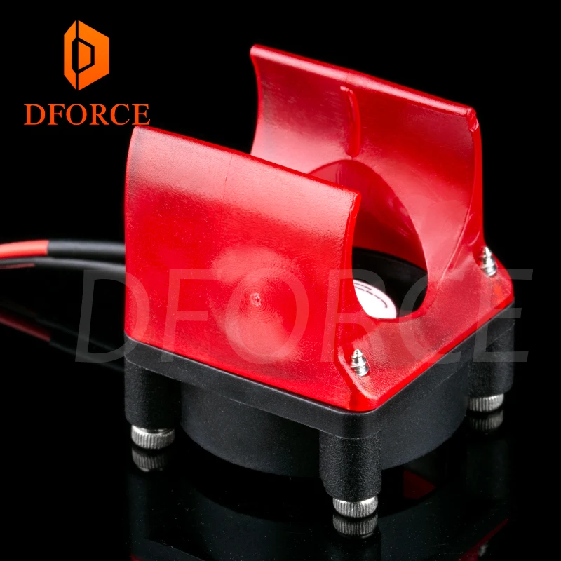 DFORCE пользовательский кронштейн вентилятора для E3D V6 радиатор для E3D hotend радиатор кронштейн вентилятора для 3d принтера экструдер V6 prusa I3