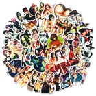 50 шт. граффити наклейка дьявольская ведьма дьявол багажный рычаг коробка наклейки автомобили наклейки на мотоциклы сексуальные наклейки для красоты