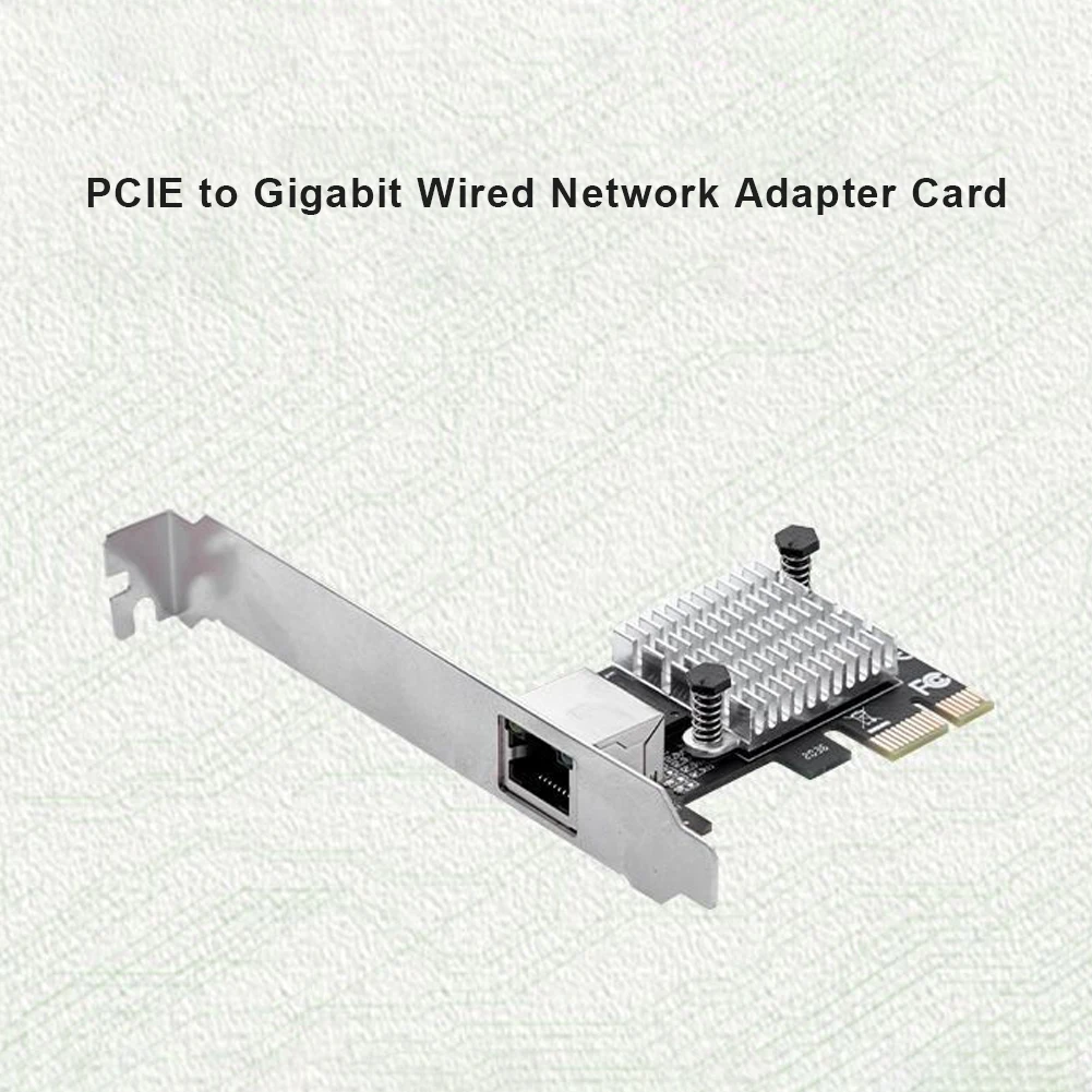 

PCI Express Wired Network Card Gigabit Ethernet PCI Express Network Card 2500M/1000Mbps 2.5G PCIE RJ45 Adapter