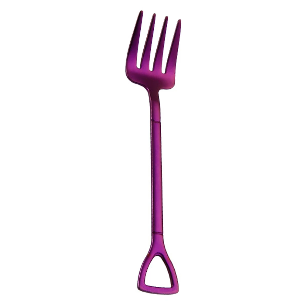 Ложка-вилка из нержавеющей стали с длинной ручкой | Дом и сад