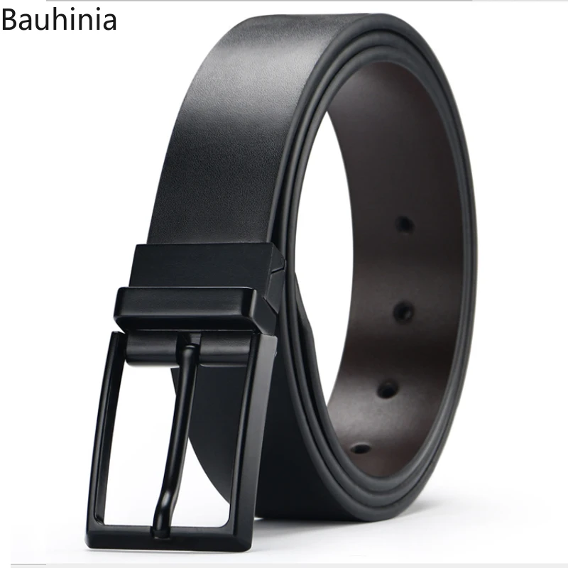 

Ремень из натуральной кожи мужской, длина 3,3 см, цвет в ассортименте