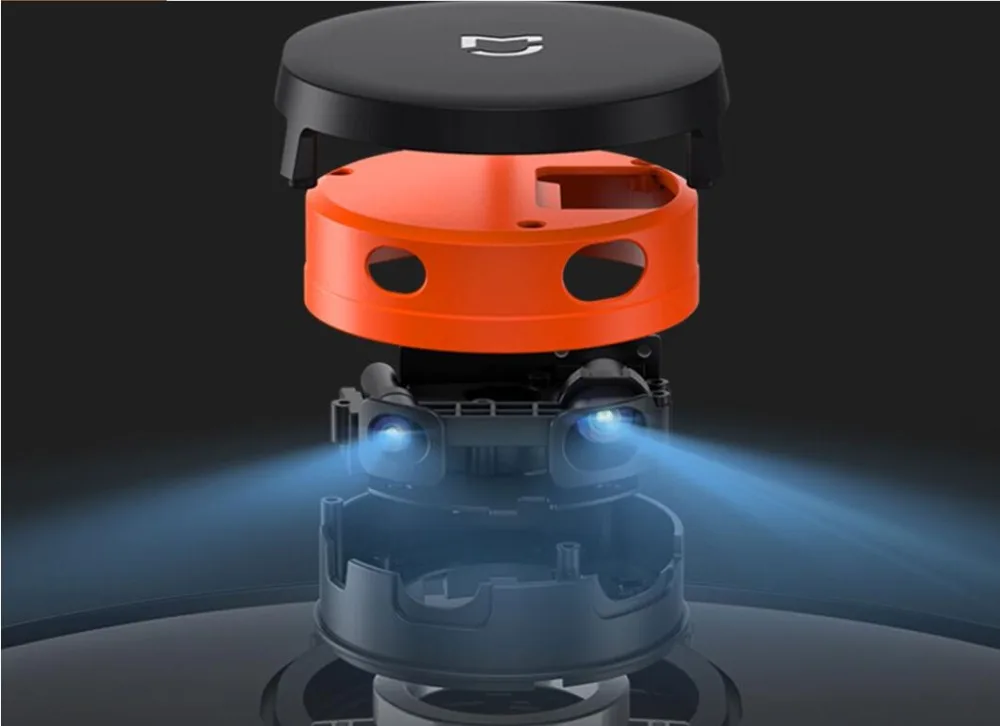 XIAOMI 2-го поколения робот пылесос подметания уборки Смарт планируется с резервуаром для воды LDS+ WiFi приложение