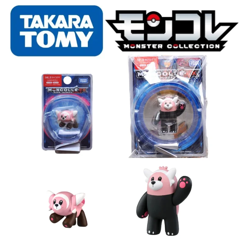 

TOMY Pokemon Figures Kawaii EMC-33 Stufful EPS-10 Bewear Toys High-Quality Exquisite Appearance Perfectly Reproduce Anime Gifts