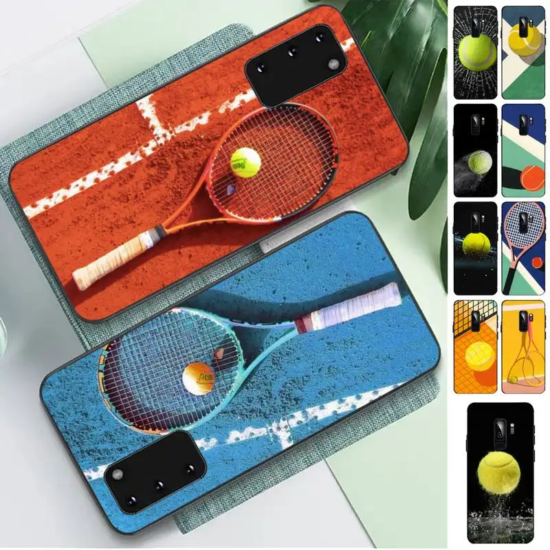 

Tennis Print Phone Case for Samsung S10 21 20 9 8 plus lite S20 UlTRA 7edge
