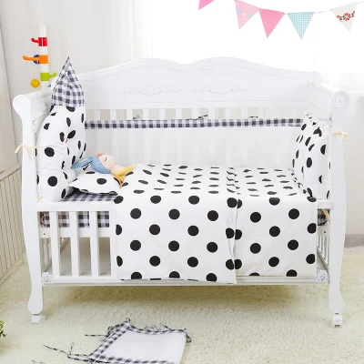 Комплект постельного белья из 7 шт./компл. всесезонное мультяшное дышащее