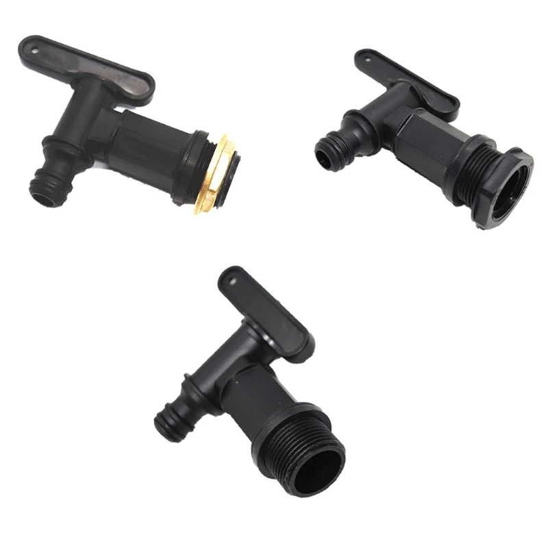 Пластиковый быстросъемный пластиковый переходник для садового шланга 3/4 дюйма -