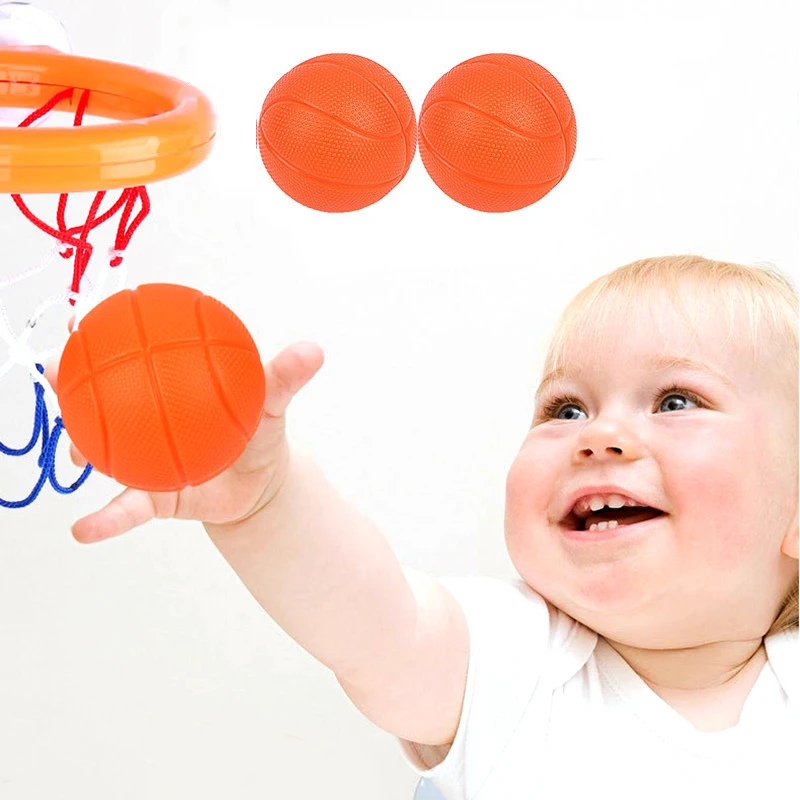 Детские игрушки баскетбольные обручи для ванной с 3 шариками игры в воду