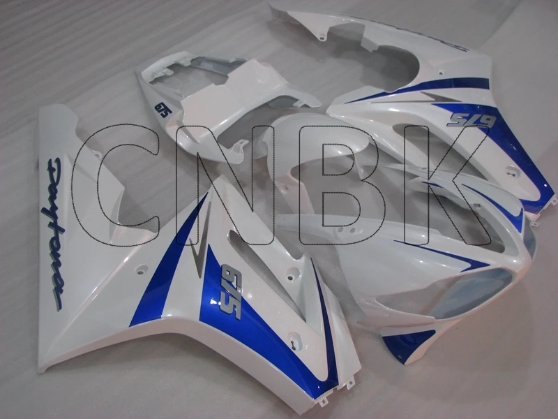 Daytona 2009 Body Kits для Triumph 675 2012 сине белый обтекатель Набор всего тела Kits|Полные