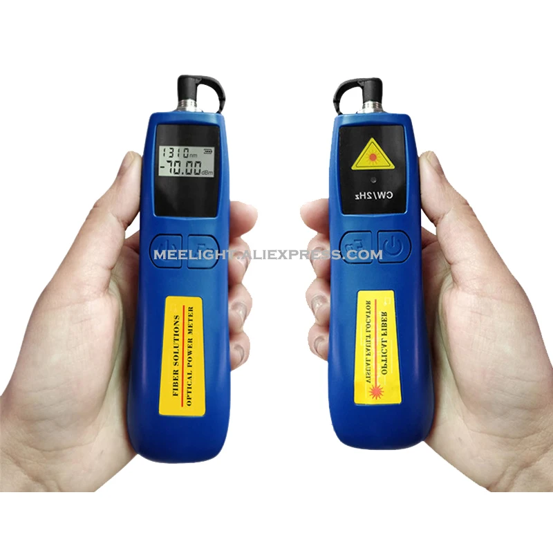 

1 Set /2pcs High Precision Optical Power Meter Red Light Pen Fiber Operation And Maintenance Of 10 MW FTTH
