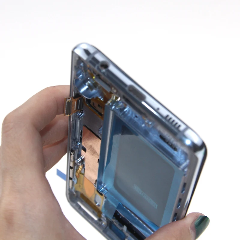 Оригинальный Женский ЖК-дисплей для Samsung Galaxy S10 Plus с рамкой G973F/DS G973 G975A