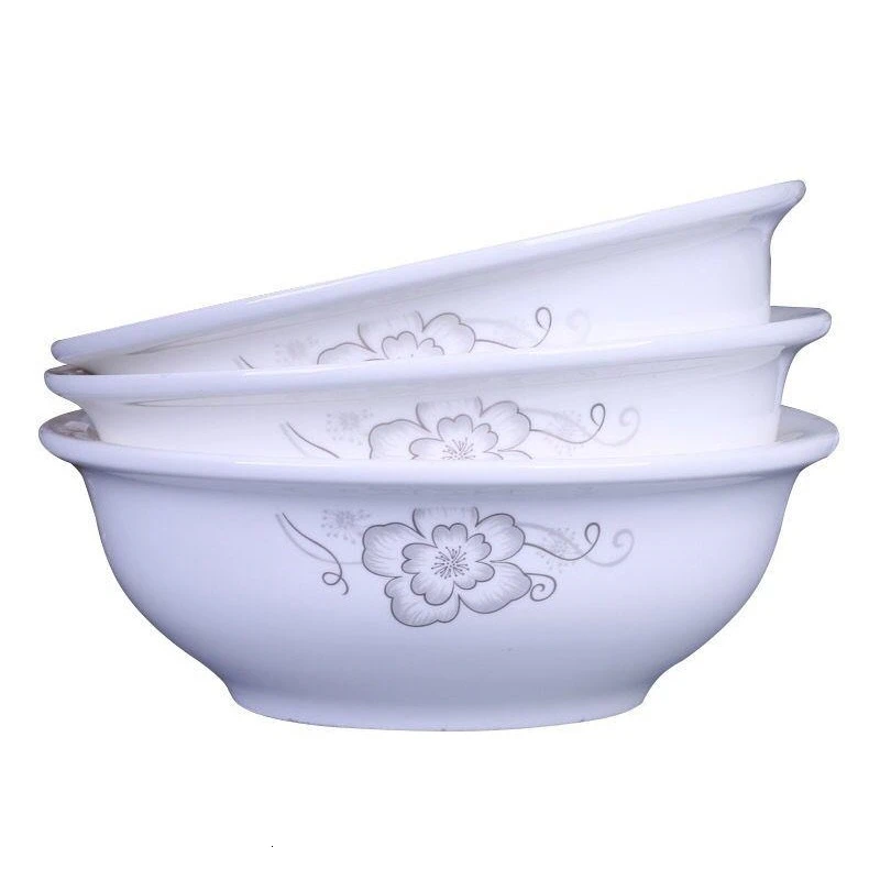 Porcelain Tazone Noodles Saladier Dondurma Kasesi Dish Sauce Ramen Plate Tigela Dining Bar Soup Ceramic Ceramica Kitchen Bowl | Дом и сад