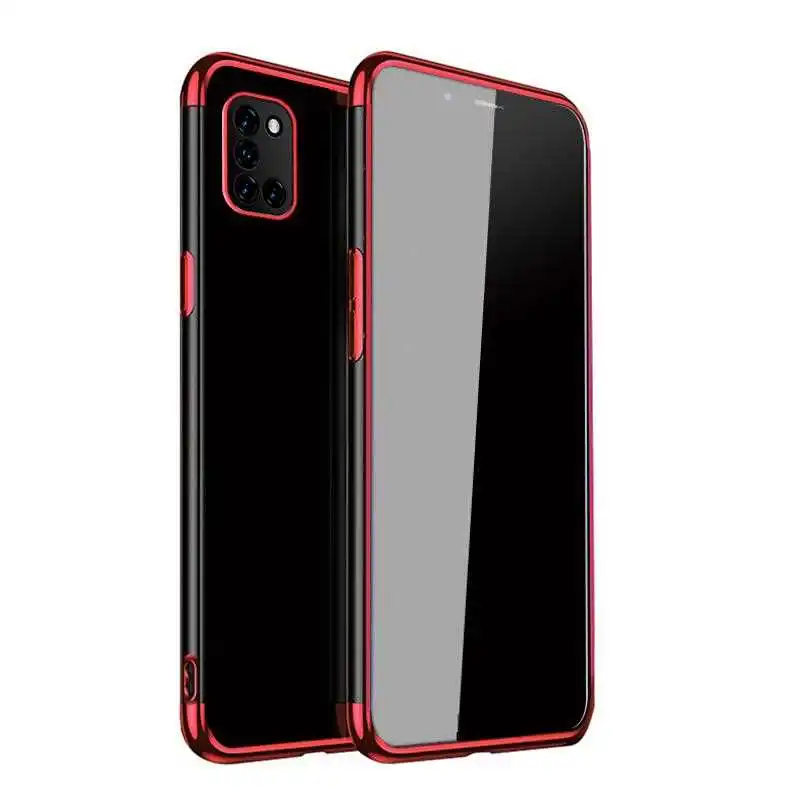 

Mokoemi Fashion Clear Soft TPU Case For Samsung Galaxy A31 A11 A41 A21s A01 Core A91 A81 A71 A51 5G Phone Case Cover