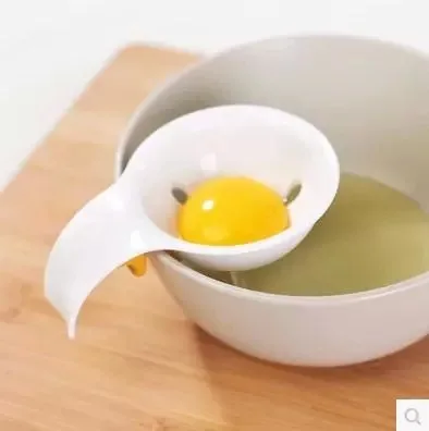 

Portable Silicone Egg White Separator Separator Silicone Frame Eggs Poacher Cookware Cooker Plastics Separador de clara de huevo