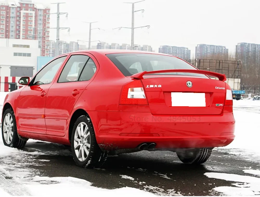 Спойлер AITWATT для Skoda Octavia 2006-2015 спортивный АБС-пластик неокрашенный Праймер