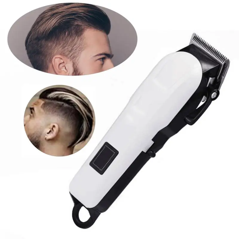 

Kemei KM-809A Professional Electric Hair Trimmers LCD Display Rechargeable Hair Clipper barber Machine Tool YouTuBe HOT!