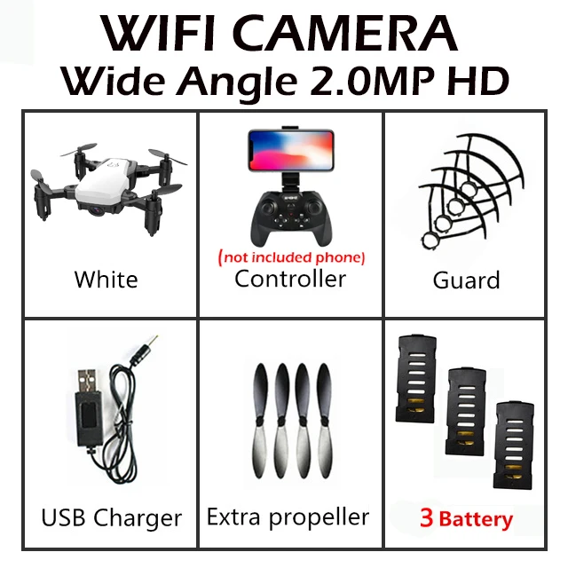 2.0MP Wide Angle 3B SG800 Дрон 2,4G FPV мини селфи Дрон RTF с Wifi камерой HD микро Радиоуправляемый квадрокоптер VS S9 S9W E58 E61 Дрон - Цвет: 2.0MP Wide Angle 3B