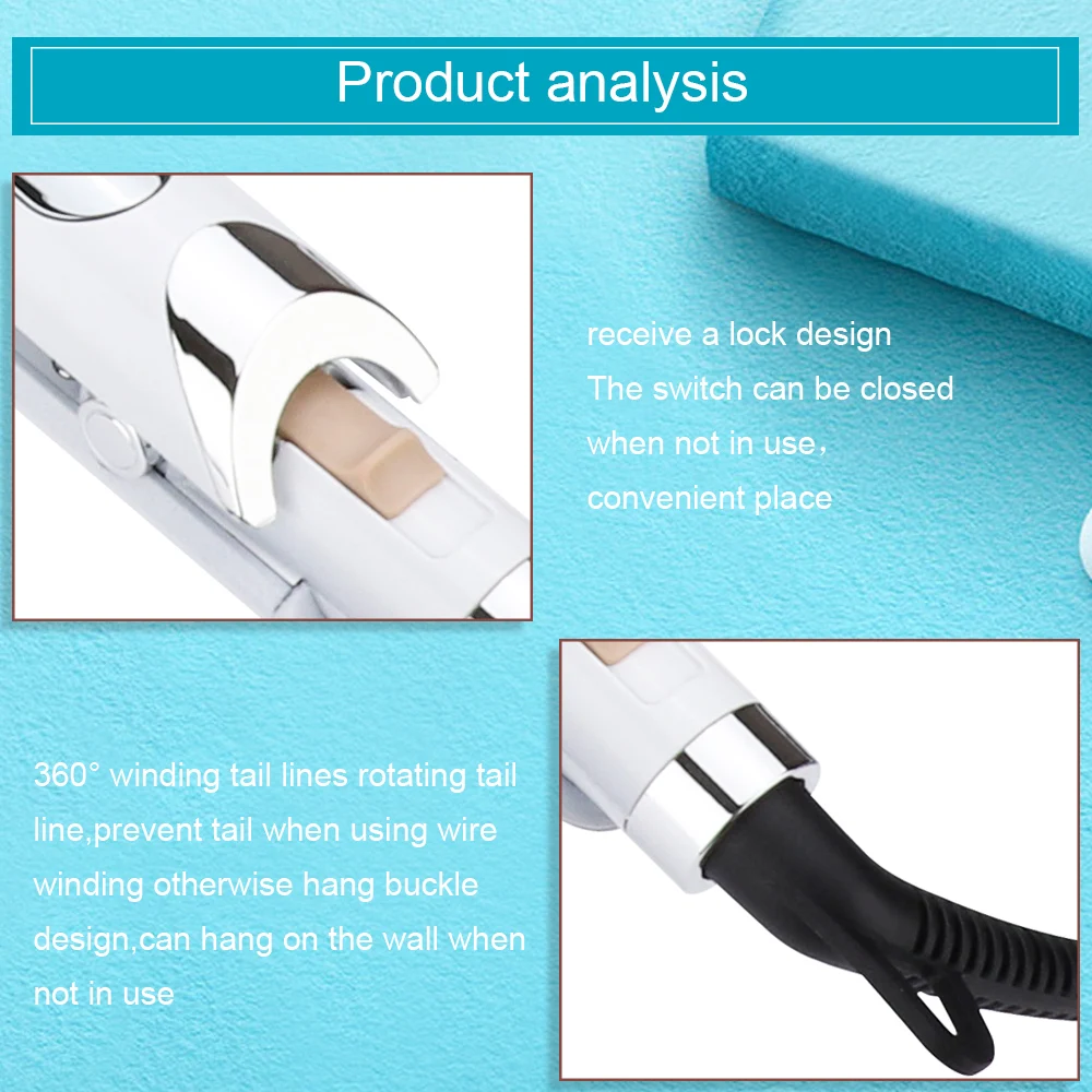 

High Quality Professional Hair Curling Iron Ceramic Triple Barrel Hair Curler Hair Waver Styling Tool Hair Styler Woman Beauty