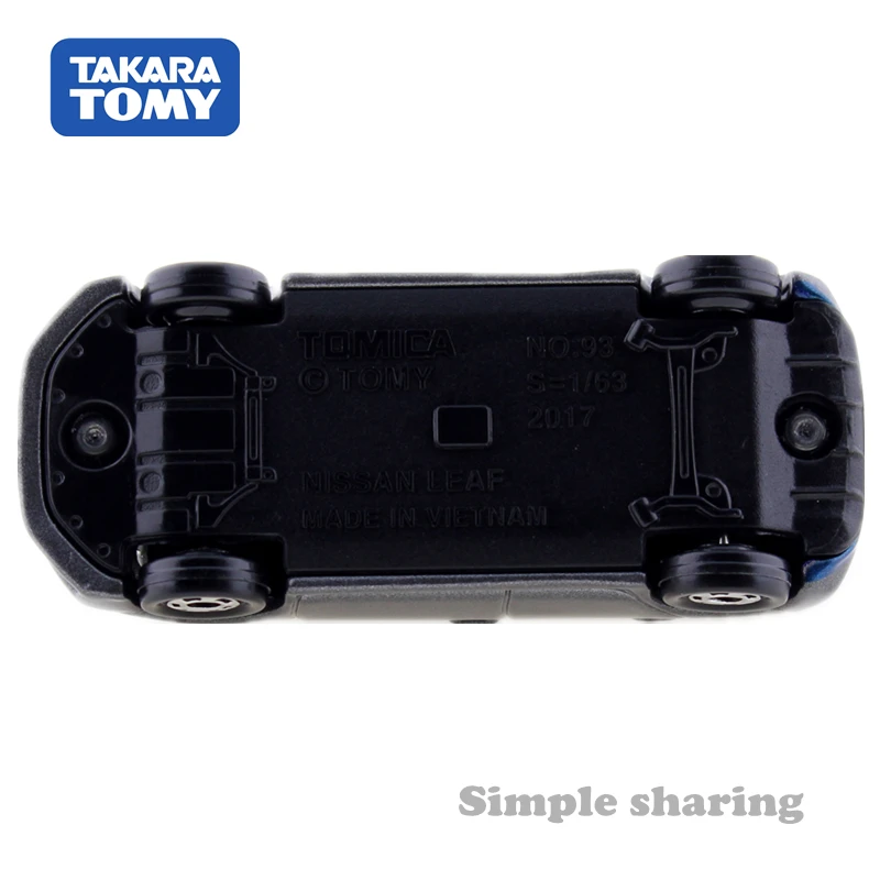 

Takara Tomy Tomica No.93 Nissan Leaf 1st Scale 1/63 Car Alien Diecast Hot Model Kit Collectibles Miniature Pop Funny Kids Toys