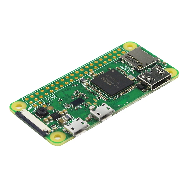 Оригинальная Raspberry Pi Zero W Плата 1 ГГц ЦП 512 МБ ОЗУ с бортовым WiFi и Bluetooth RPI 0 Вт