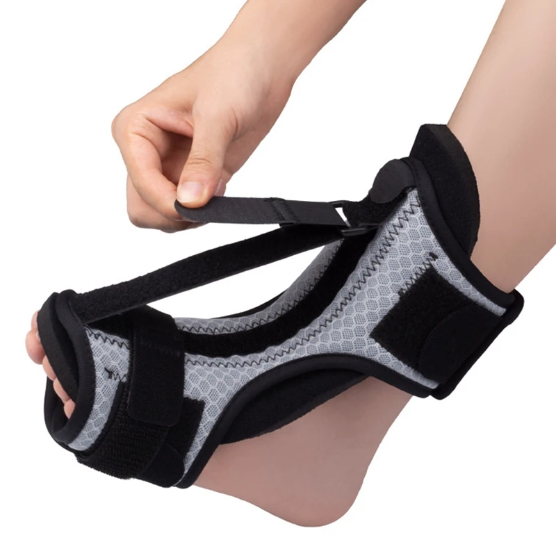 

Подошвенный фасциит ночной Шинная футовой дышащий материал ортопедическая Скоба для подошвенный фасциит шина с носками; Сезон Зима & мячик ...