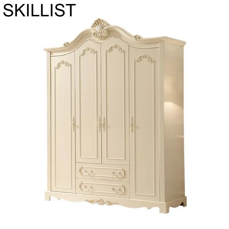 Madera деревянный шкаф Range Vetement для хранения кварто Европейский шкаф Mueble De Dormitorio мебель для спальни шкаф