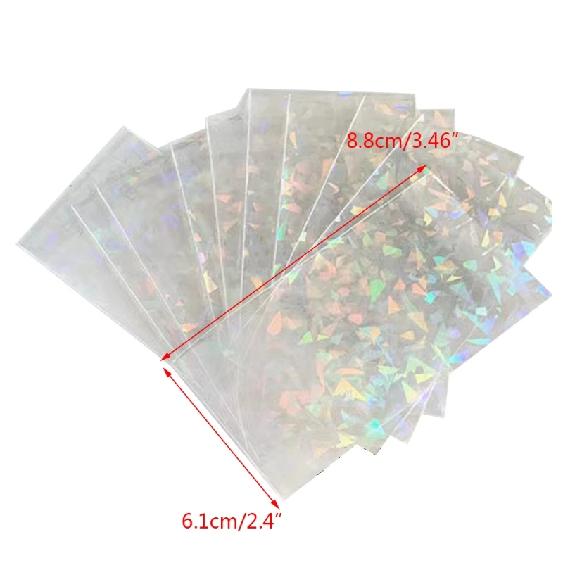 Суперпротектор для карт из сломанного стекла с эффектом мигания 270C 50 шт./компл. -