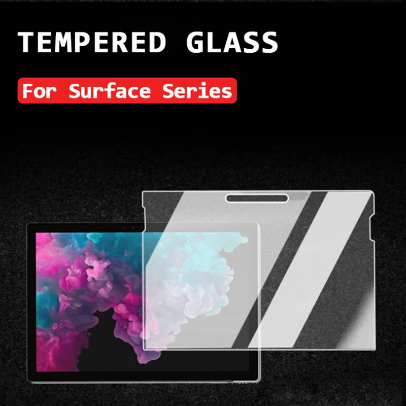 Закаленное стекло для Microsoft Surface Pro 8 7 6 5 4 3 2 X Go защитная пленка экрана Pro7 ProX Pro6 Pro5 Pro4