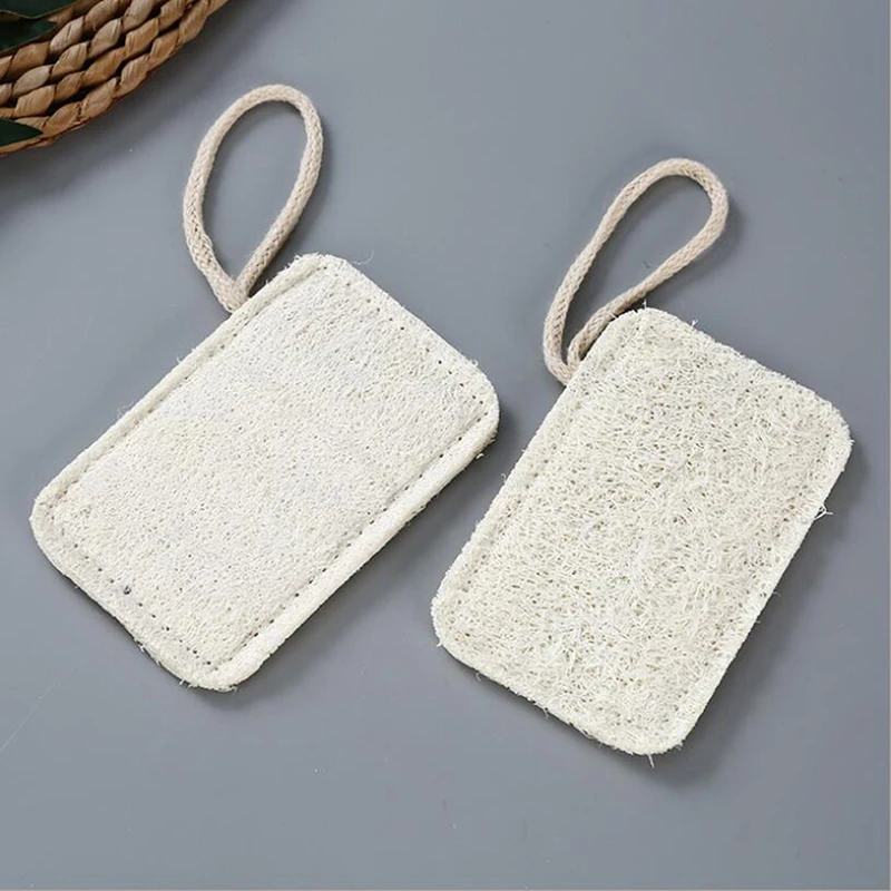 

Natural Anti-Oil Eco-friendly Kitchen Loofah Sponge Dish Scouring Pad Cleaning Brush Dish Towel Kitchen Tools