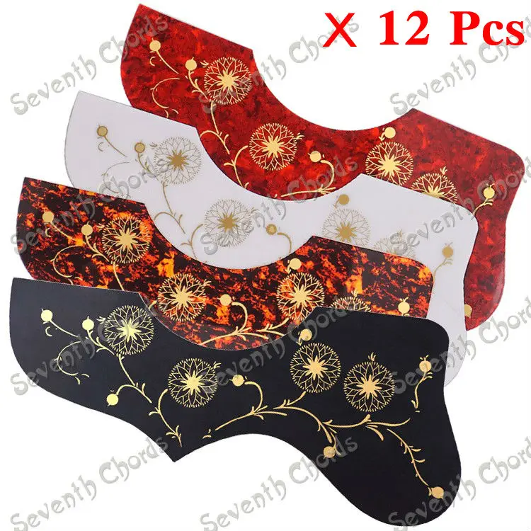 

12 Pcs EJ200 Left handed Pickguard Pick Guard Anti-scratch Plate for Acoustic Guitar Replacement parts