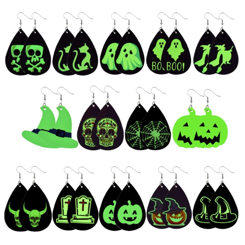 

Серьги-подвески в виде капли воды для Хэллоуина