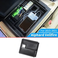 2015 2021 toyota alphard 30 modified armrest box storage box separated box vellfire 30 series central control upgrade space
