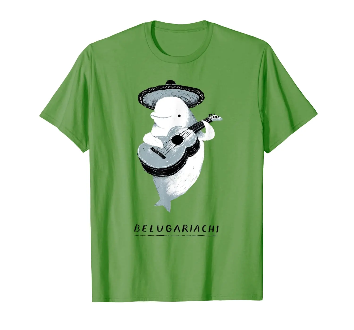 

belugariachi, beluga whale T-shirt, beluga mariachi