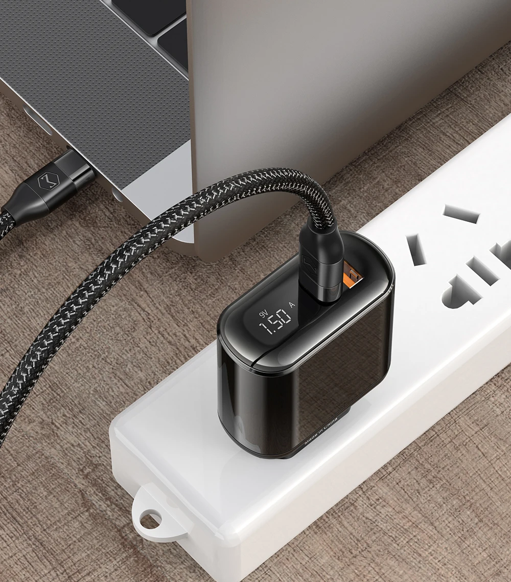 ROCK цифровой дисплей Quick Charge 4,0 3,0 USB зарядное устройство QC3.0 зарядное устройство для iPhone 11 Pro samsung Xiaomi type C PD настенное быстрое зарядное устройство