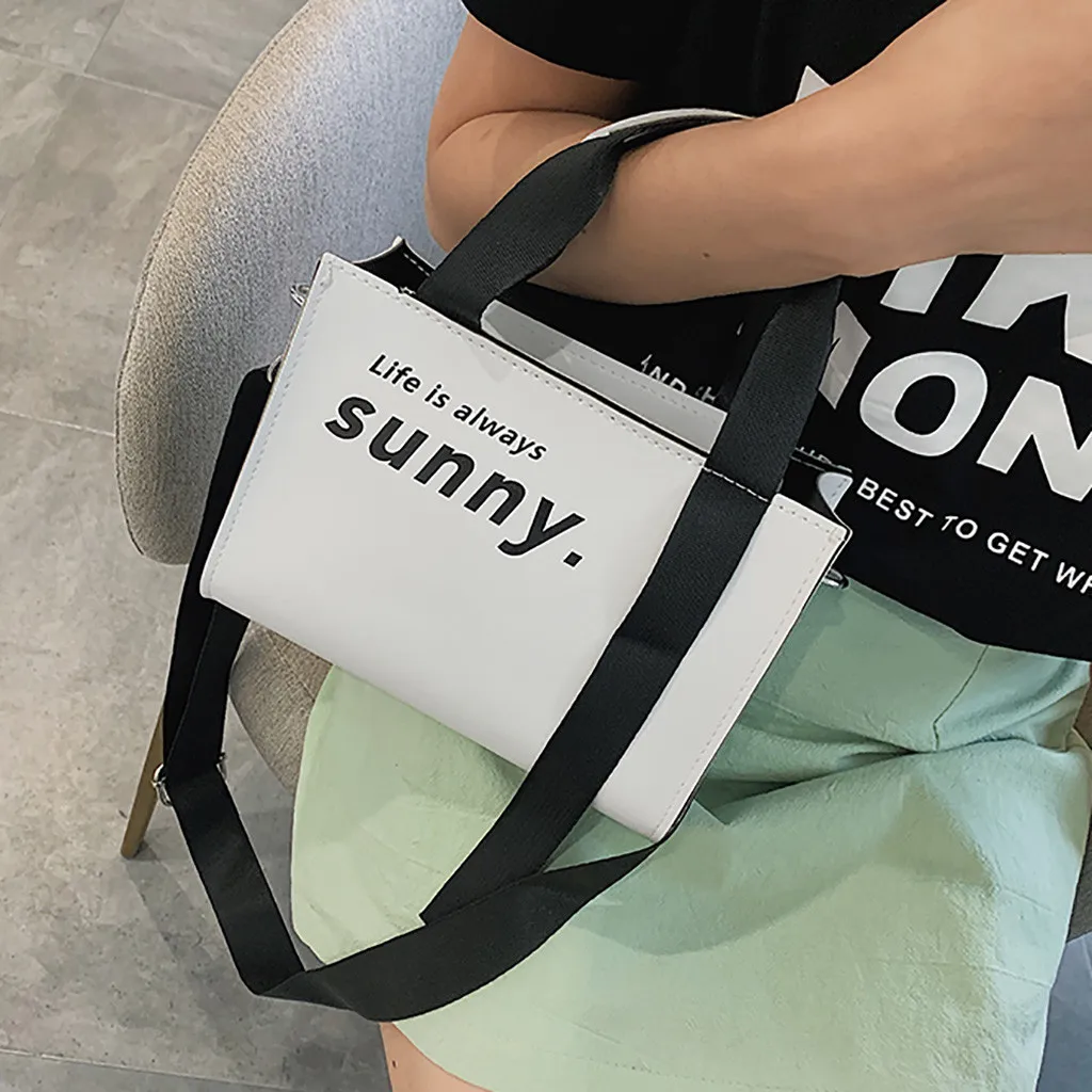 Wowomen's Fashion флуоресцентная цветная сумка композитная повседневная на плечо