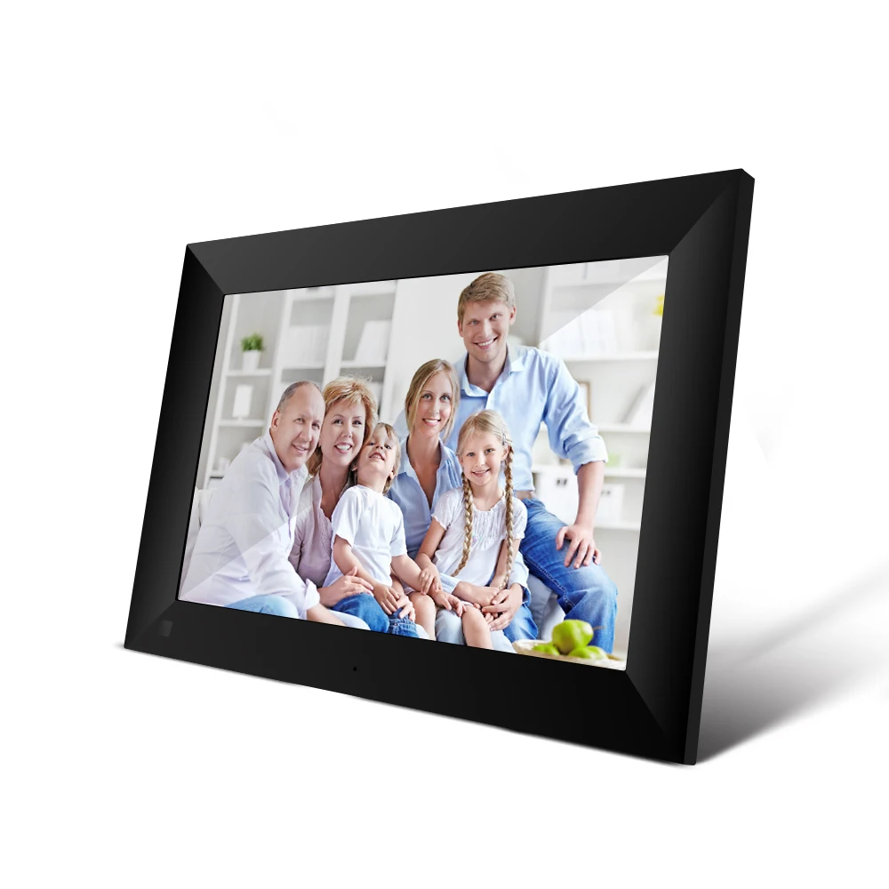

EU/US P100 WiFi Digital Picture Frame 10.1 16GB Smart Electronics Photo Frame APP Control Touch Screen IPS LCD Panel