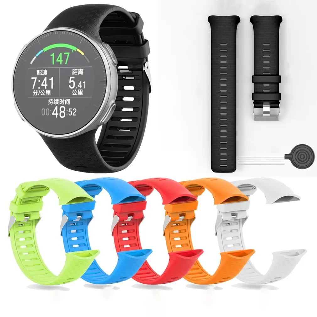 Для Polar Vantage V силиконовые смарт часы ремешок Браслет замена запасные части