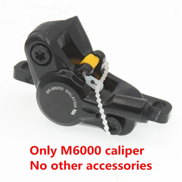 Shimano горные велосипеды M6000 суппорт DEORE дисковый тормоз M6000 совместим с M615 BR-M6000 тормозной суппорт - Цвет: Only M6000 Calipier