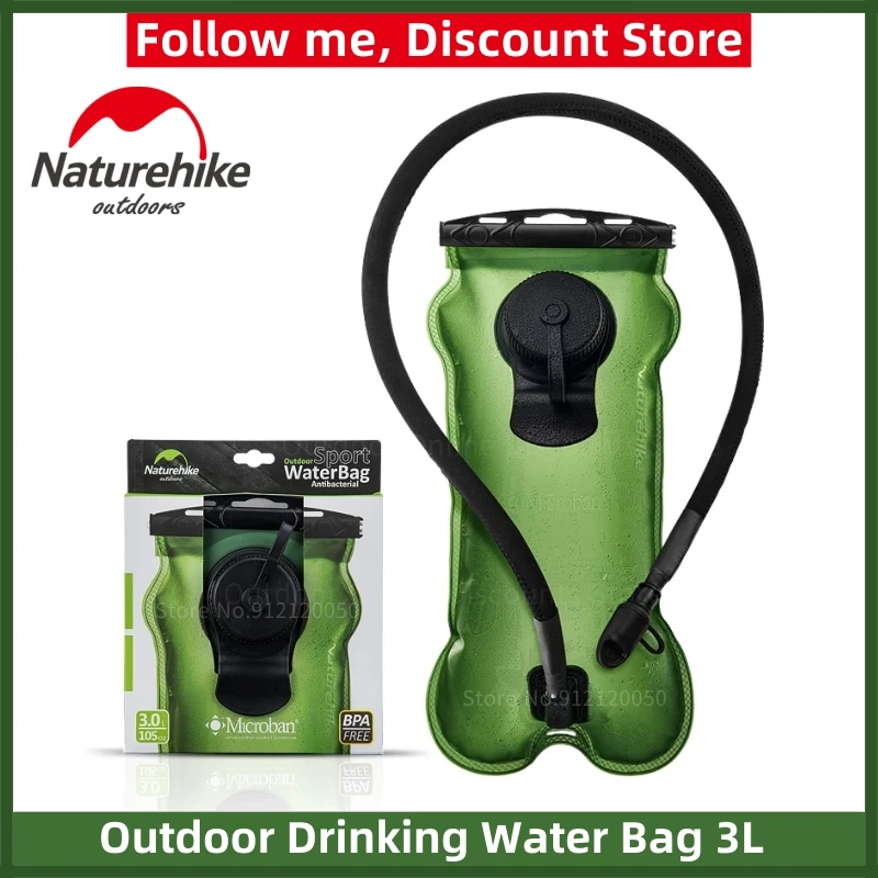 

Naturehike сумка для воды 3L Питьевая Антибактериальная бутылка для воды спортивный туризм водный Пузырь кувшин для воды Велоспорт Беговая бутыл...