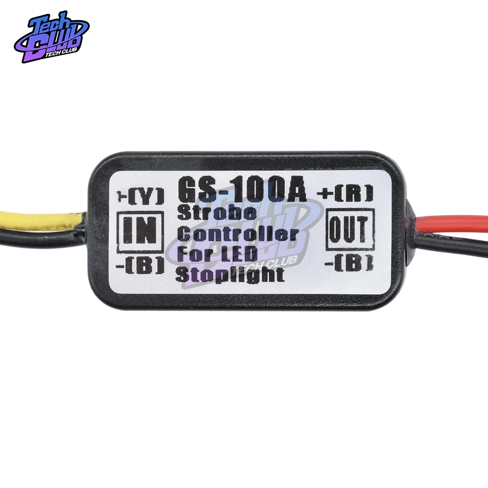 Универсальный тормозной светильник флэш модуль контроллера GS 100A Автомобильный