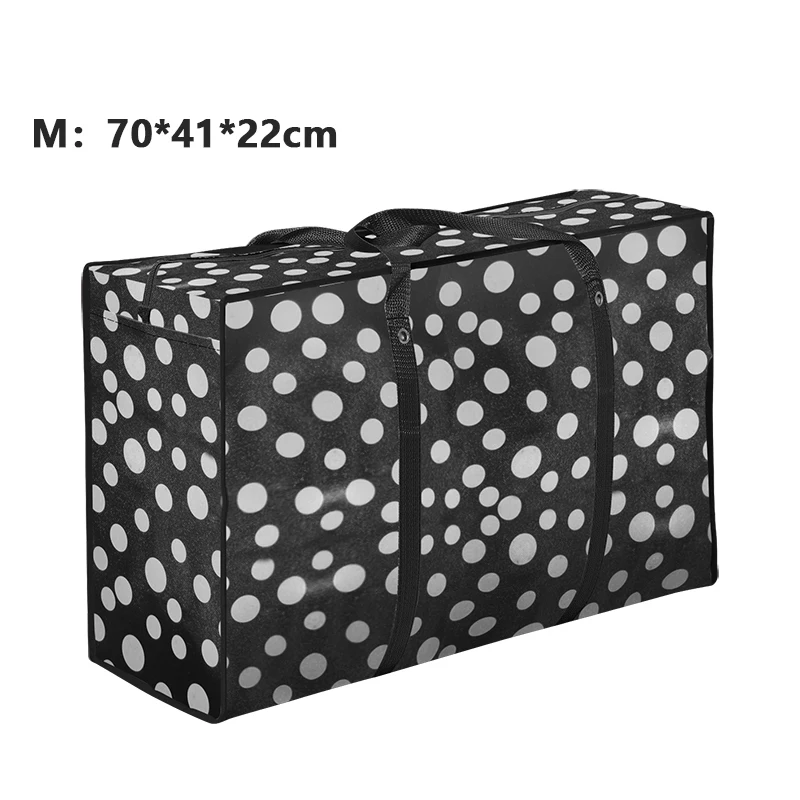 5M 70x41x22cm Большая сумка для путешествий, большая тканая сумка для путешествий, сумка для сортировки одежды из водонепроницаемой пленки, Большая вместительная сумка для доставки - Цвет: 5M 70x41x22cm